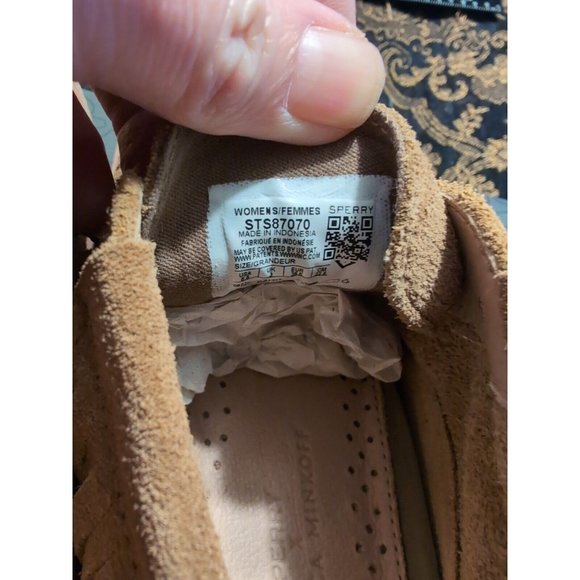 SPERRY x REBECCA MINKOFF Women's Fringe Suede Chukka Boot Size 5.5 - Picture 6 of 8